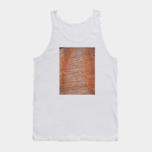 Sandstone rockface lines texture Tank Top